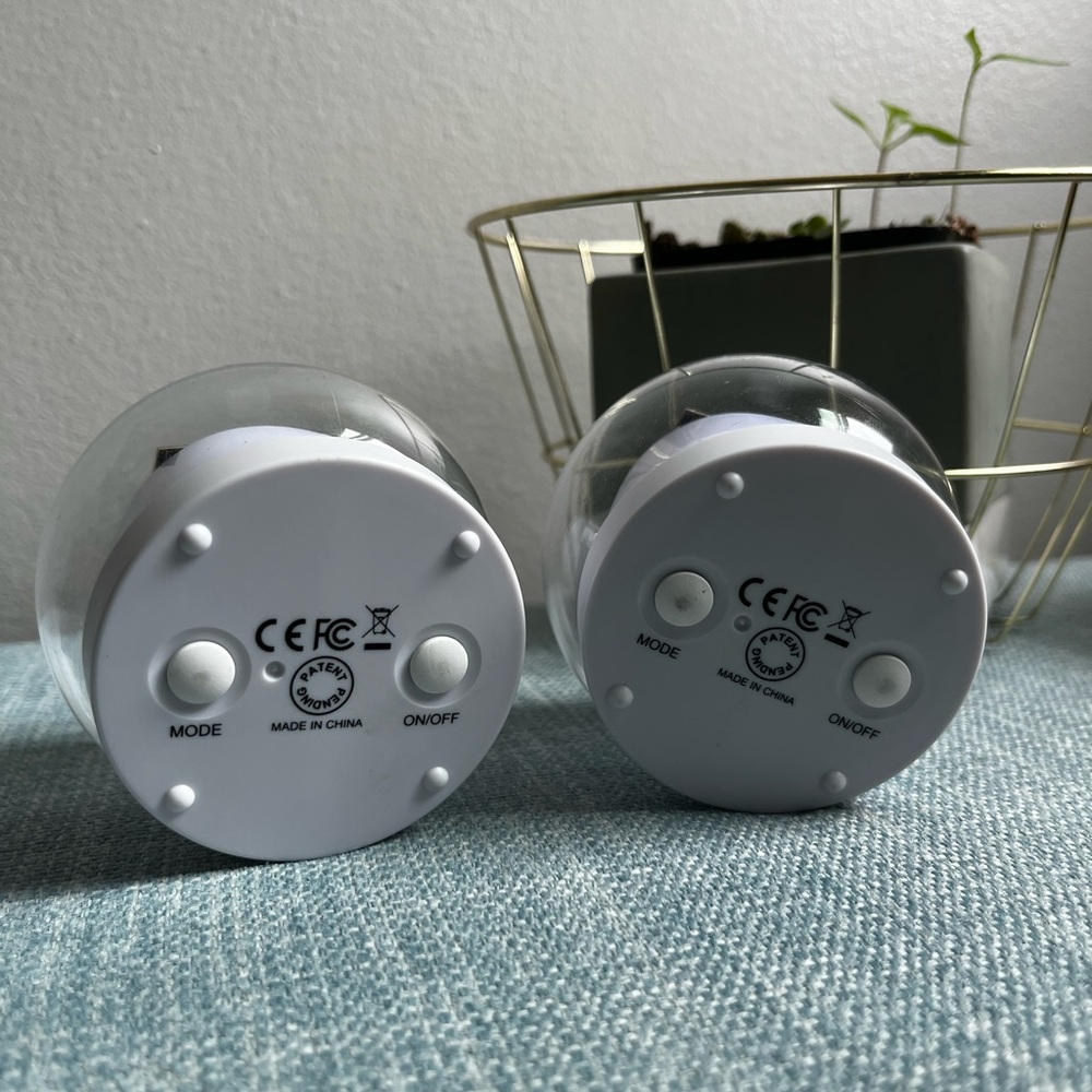 Solar lights.